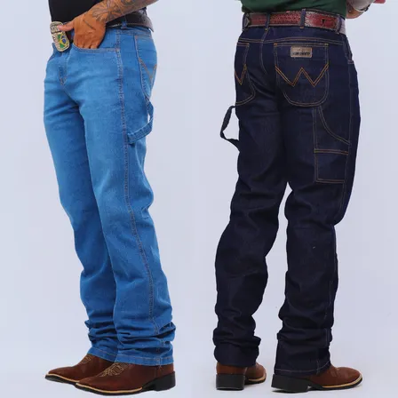 Kit 2 Calça Country Muladeira Carpinteira Masculina Rodeios