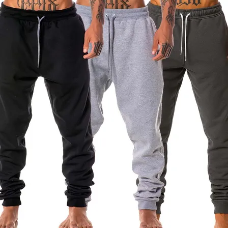 Kit 3 Calça Jogger Masculina Moletom Cargo Macia Conforto W2