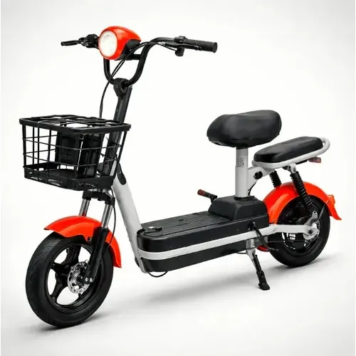 Bicicleta Elétrica Scooter 500w Velocidade 32km/h Com Alarme