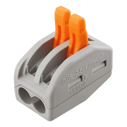 Kit C/50 Conector Emenda Isolante Derivação Sem Solda 2 Vias