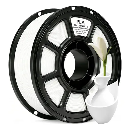 Filamento Pla Branco E Preto 1.75mm 1kg Para Impressora 3d