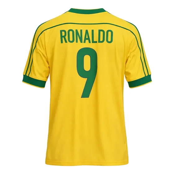 Camisa Brasil Masculina Versão Retrô Comemorativa