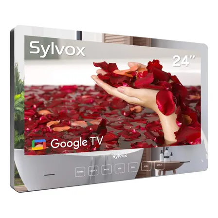 Smart Tv Sylvox 24 Bathroom Magic Mirror 1080p À Prova D'ág