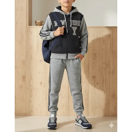 Conjunto De Moletom Infantil 12 Ao 16 Importada Capuz Pelo
