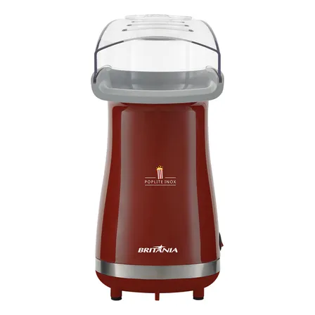 Pipoqueira Elétrica Poplite Bpi01 1200w Vermelha Britânia Vermelho 127v