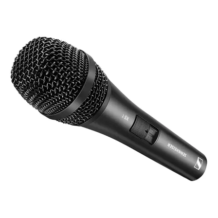 Microfone Sennheiser Xs 1 Dinâmico Cardioide Cor Preto