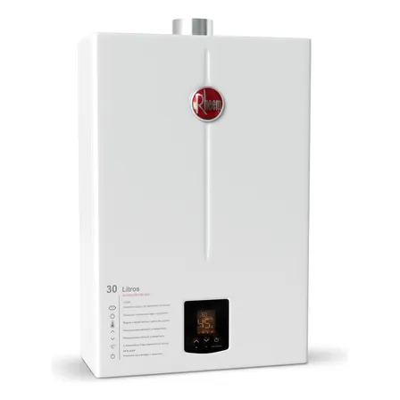 Aquecedor 30 Litros Digital Rheem Ef GLP