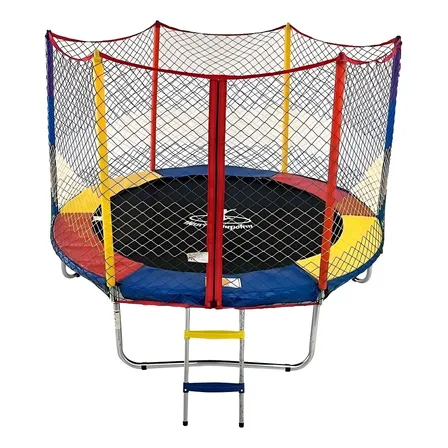 Pula Pula Grande Cama Elastica Infantil 2.44m Premium Henri Trampolim Preto