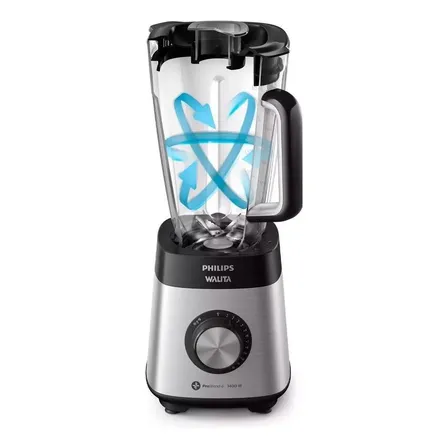 Liquidificador Série 5000 Philips Walita 1400w Ri2244 Cor Cinza Inox 220v