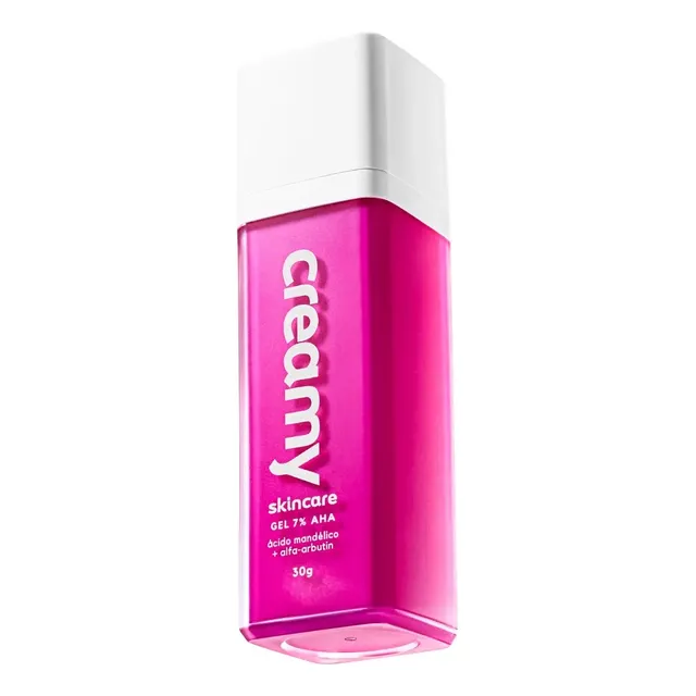Creamy Skincare Ácido Mandélico 30g Reduz A Oleosidade Combate A Formação De Acne E Uniformiza Todos Os Tipos De Pele Todo Tipo De Pele Noite