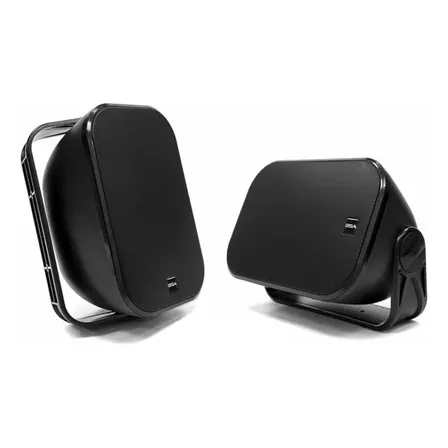 Par de Caixa de Som Acústica BSA AW-6 Preto 60W 6'' Prova de Água