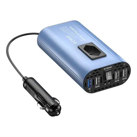 Inversor De Voltagem Para Carro 12v 500w 4 Portas Usb 220v