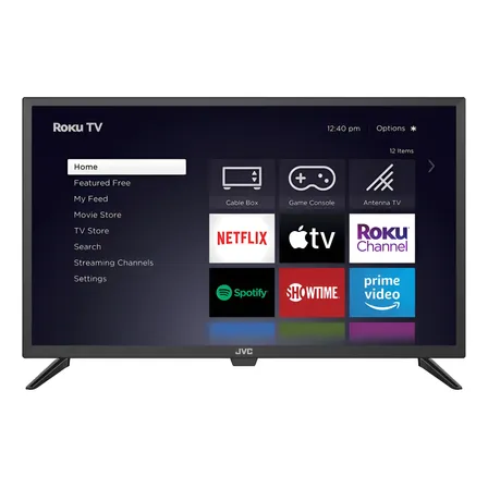 Jvc 32 Polegadas 720p Hd Led Roku Smart Tv Com Controlo Por
