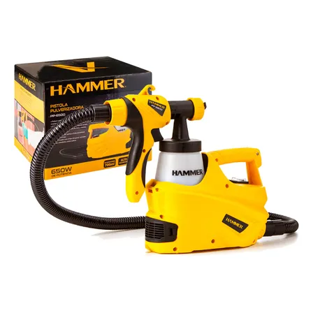 Pulverizador De Tinta Elétrico Hammer GYPP6500 650W