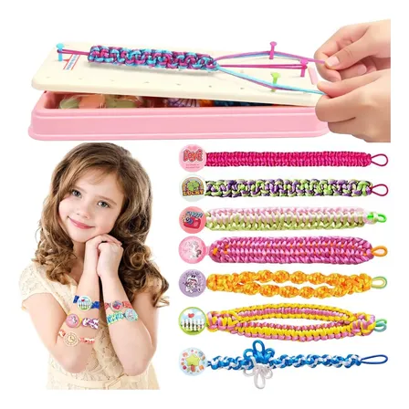 Kit De Fabricação De Pulseira De Amizade Diy Para Meninas