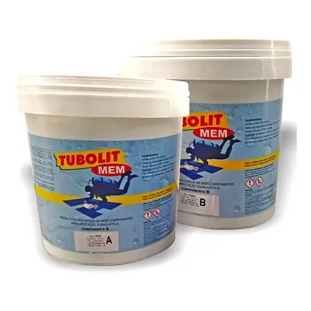 Tubolit Mem Cola Azuleijo Piscina 10kg