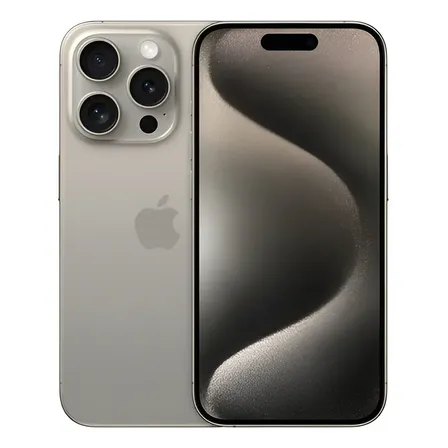 Apple iPhone 15 Pro (128 Gb) - Titânio Natural (novo Com Caixa Aberta)