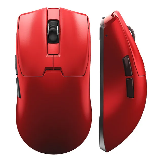 Delux M800mini Wireless Gaming Mouse Metallic Red Paw3311