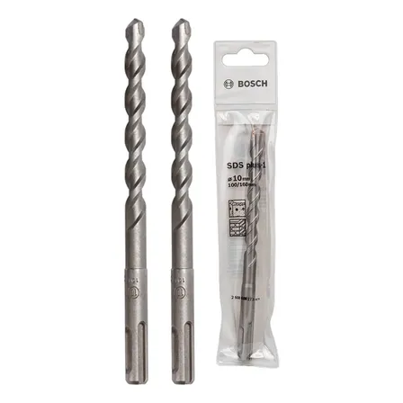 Kit 2 Brocas Sds Plus Concreto Parede Martelete Bosch