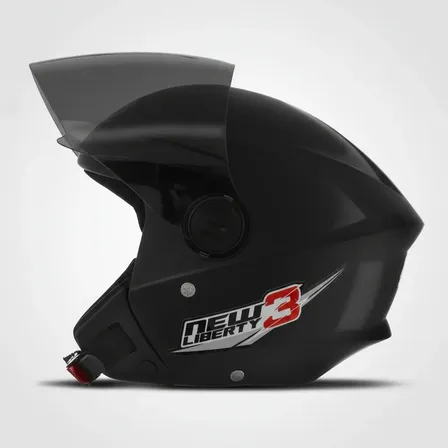 Capacete Aberto Pro Tork New Liberty 3 Three Viseira Fumê