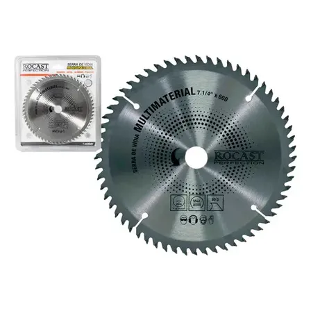 Disco de Corte Rocast para Alumínio e Madeira de 185"