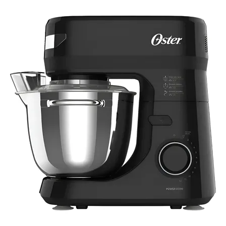 Batedeira Planetária Bowl Inox Iii Obat641 Oster Cor Preto Frequência 1