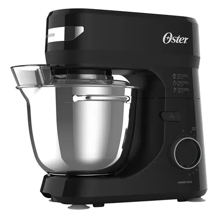 Batedeira Planetária Bowl Inox Iii Obat641 Oster Cor Preto Frequência 1 220v 0.85 Kw/h