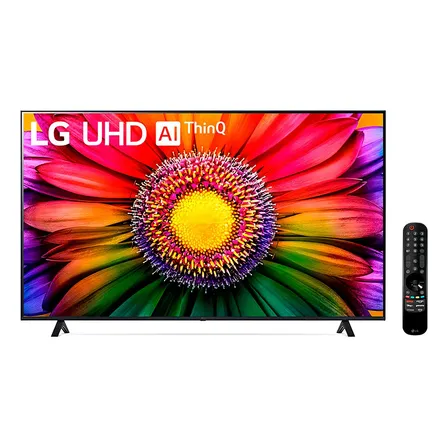 Smart TV 65'' LG 65UR871C0SA Thinq Ai Led 4k 65 Alexa built-in Preto