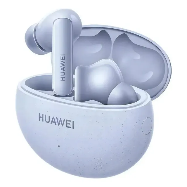 Fone de ouvido sem fio HUAWEI FreeBuds 5i Até 28 Horas de Reprodução Cancelamento Ativo de Ruído 42dB som de Alta Resolução Azul