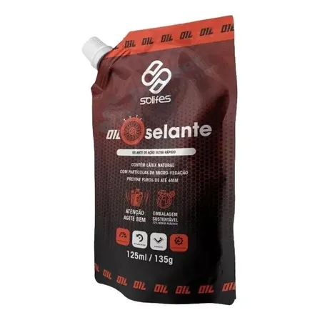 Selante Solifes Bicicleta 125ml Tubeless Com Bico Aplicador