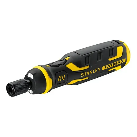 Chave de fenda ergonômica sem fio Stanley Fatmax 4v cor preto/amarelo Frequência 50 - 60 Hz