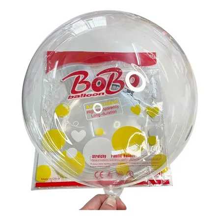 Balão Bubble Bolha Transparente 24 Pol Pacote Com 50 Und