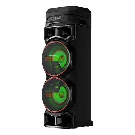 Torre de Som LG XBOOM Graves Potentes, Função DJ, Diversas Conexões, Bass Boost, Iluminação Colorida, Karaokê, Party Speaker - RNC9
