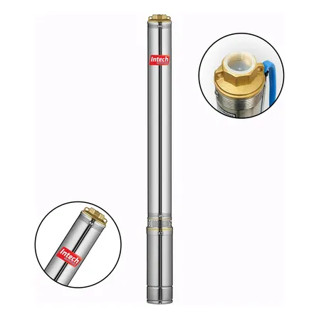 Bomba Submersa Caneta Intech Machine Bsca2 1/4 Hp, Para Poço Artesiano E Cisterna, De Água Limpa Em Aço Inox Com 2,5 220v
