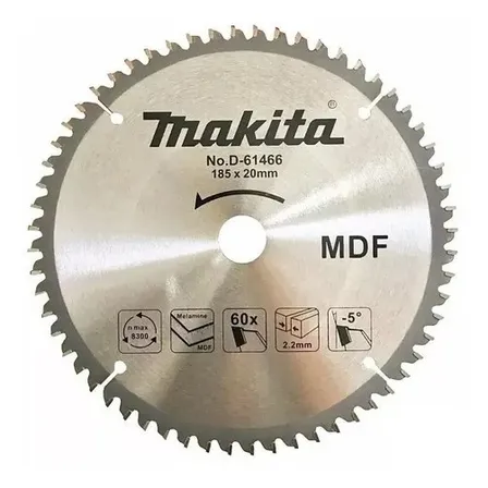 Disco De Serra Circular Para Mdf Makita D-61466