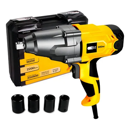Oz CH1000 Chave De Impacto Elétrica 1/2 900w 127v Profissional