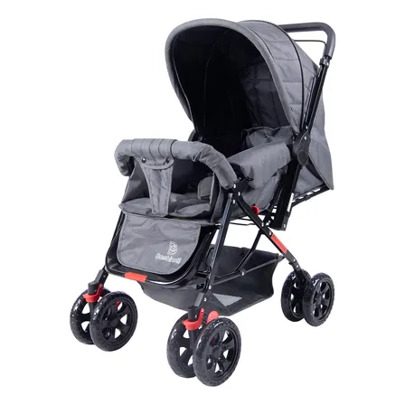 Carrinho de Bebê Passeio Bambinelli Fox Reclinável Preto 2023