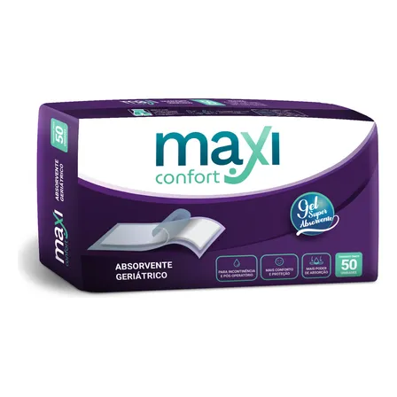 Absorvente Geriátrico Maxiconfort Pós-operatório C/50 Un
