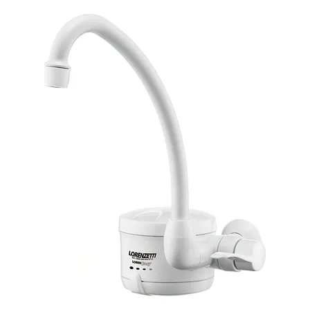 Torneira Elétrica Para Cozinha Lorenzetti Loren Easy 127v De Parede Branco