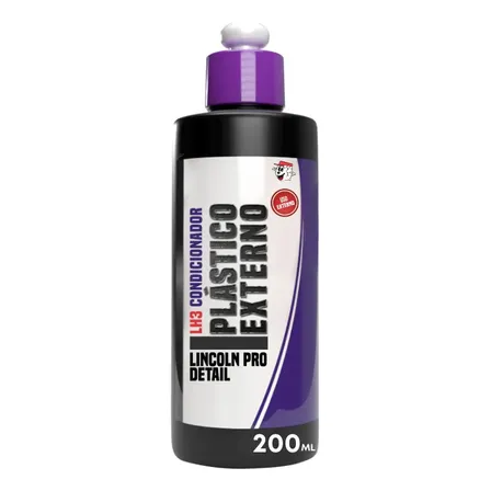 Restaurador Condicionador De Plástico Externo Lincoln 200ml
