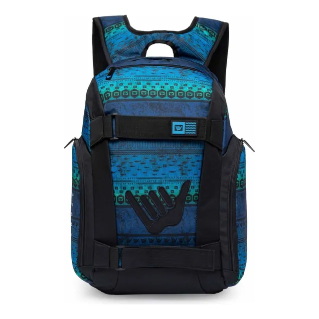 Mochila Hang Loose Plain Masculina Para Notebook Moderna Reforçada 35l Cor Azul Desenho Do Tecido Modelo 2
