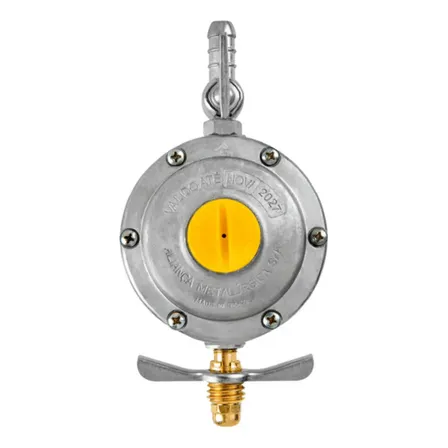 Registro Regulador Gás Aliança 506/01 2kg/h Glp P13 Saída 3/8 Bm