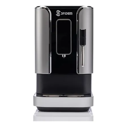 Cafeteira Expresso Spidem Trevi Automática Com Moedor 5 Níveis Prateada Prateado 127v