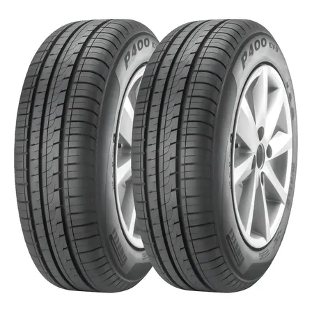 Kit 2 Pneus Pirelli Aro 16 P400 Evo 205/55 R16 91v V
