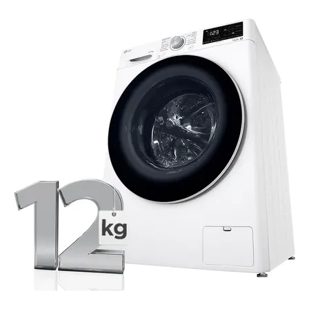 Lava E Seca Smart LG Vc5 12kg Branca Com Inteligência Cor Branco 127v