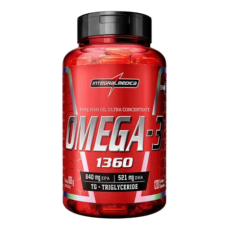 Ômega 3 TG 1360mg Ultra Concentrado 120 cápsulas Integralmédica