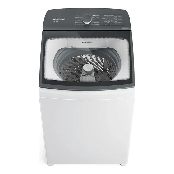 Máquina De Lavar Brastemp 12kg Branca Água Quente Com Ciclo Cor Branco 127v