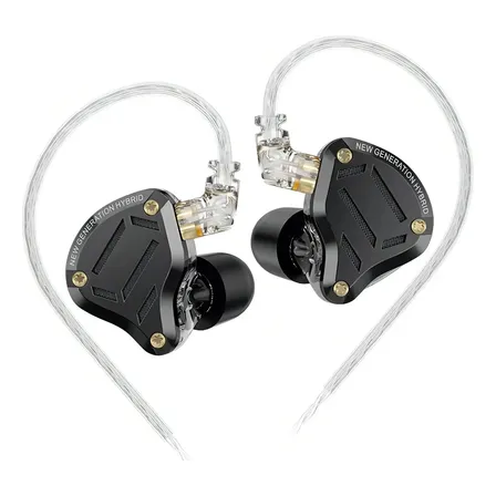 Fone Kz Zs10 Pro 2 Retorno De Palco Profissional Cor Preto