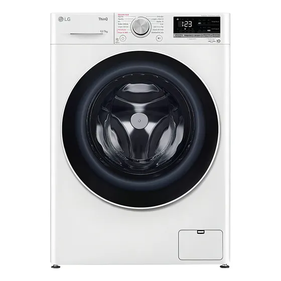 Lava E Seca LG Smart Vc4 12kg Branca Com Inteligência Artifi Cor Branco