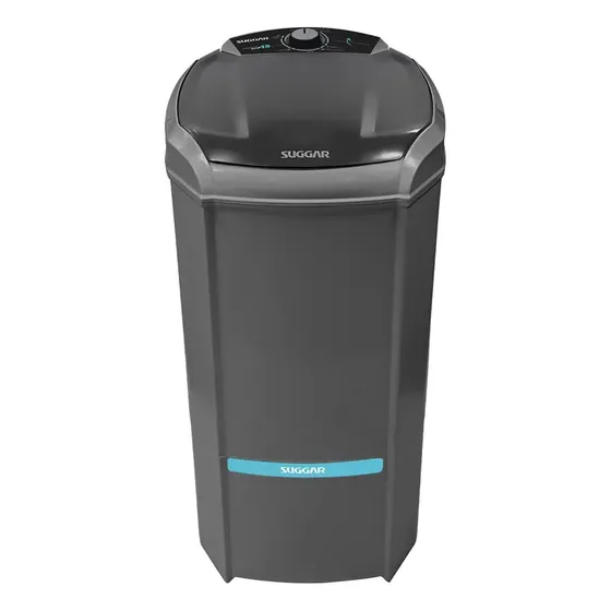 Lavadora Semiautomática Suggar Lavamax Eco de 15 kg Prata